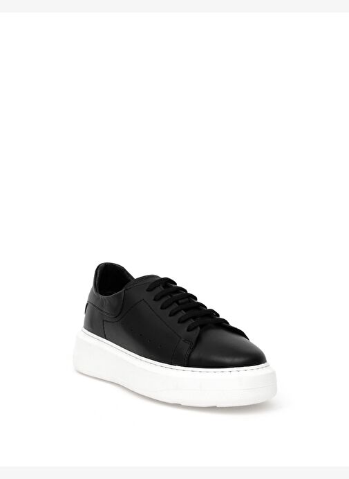 Pierre Cardin Siyah Kadın Deri Sneaker 50300072 - Görsel 4
