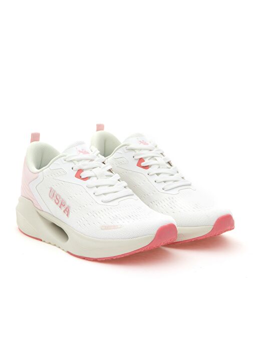 U.S. Polo Assn. Kadın Beyaz Spor Ayakkabı 50304418-VR041 - Görsel 2