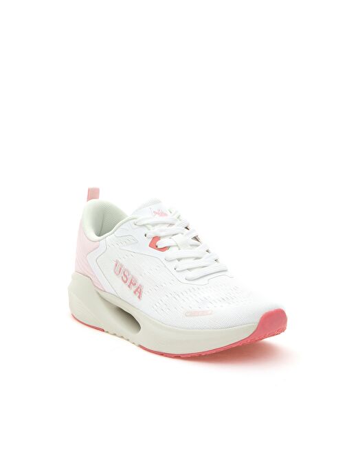 U.S. Polo Assn. Kadın Beyaz Spor Ayakkabı 50304418-VR041 - Görsel 4