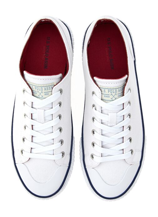 U.S. Polo Assn. Erkek Beyaz Spor Ayakkabı 50304424-VR013 - Görsel 7