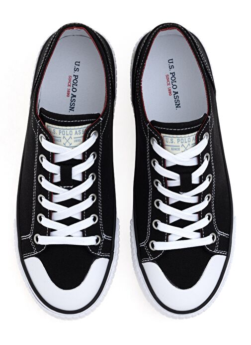 U.S. Polo Assn. Erkek Siyah Spor Ayakkabı 50304424-VR046 - Görsel 7