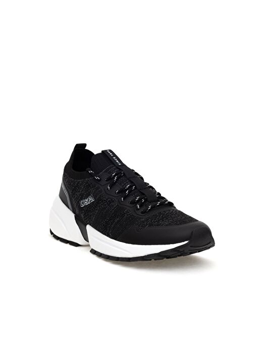 Erkek Siyah Spor Ayakkabı - Görsel 4