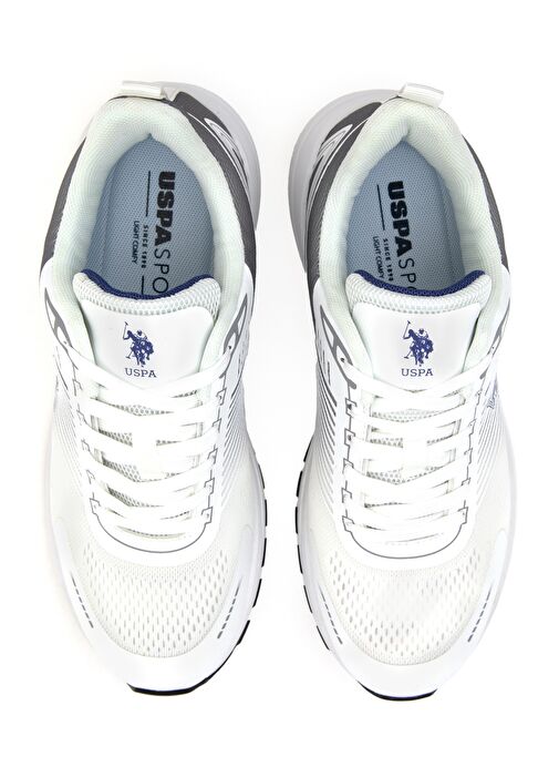 U.S. Polo Assn. Erkek Beyaz Spor Ayakkabı 50304471-VR013 - Görsel 7