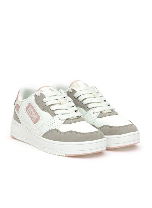 U.S. Polo Assn. Kadın Beyaz Spor Ayakkabı 50304476-VR001 - Görsel 2