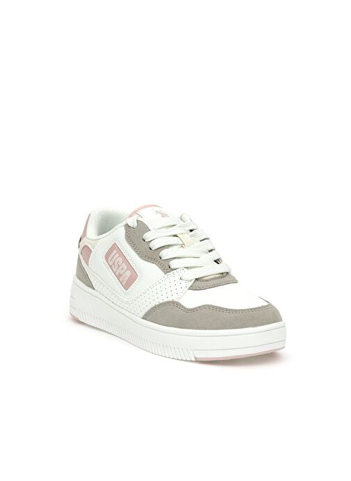 U.S. Polo Assn. Kadın Beyaz Spor Ayakkabı 50304476-VR001 - Görsel 4