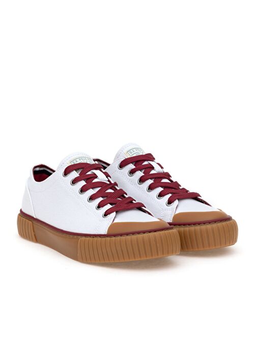 U.S. Polo Assn. Kadın Beyaz Spor Ayakkabı 50304494-VR013 - Görsel 2