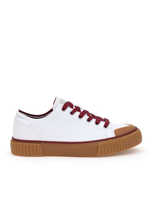 U.S. Polo Assn. Kadın Beyaz Spor Ayakkabı 50304494-VR013 - Görsel 3