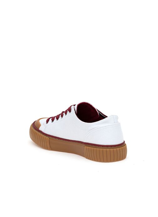 U.S. Polo Assn. Kadın Beyaz Spor Ayakkabı 50304494-VR013 - Görsel 5