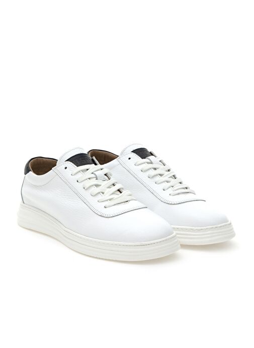 Erkek Beyaz Casual Ayakkabı - Görsel 2