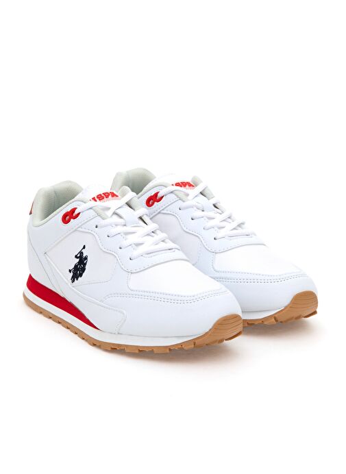 U.S. Polo Assn. Kadın Beyaz Spor Ayakkabı 50304876-VR013 - Görsel 2