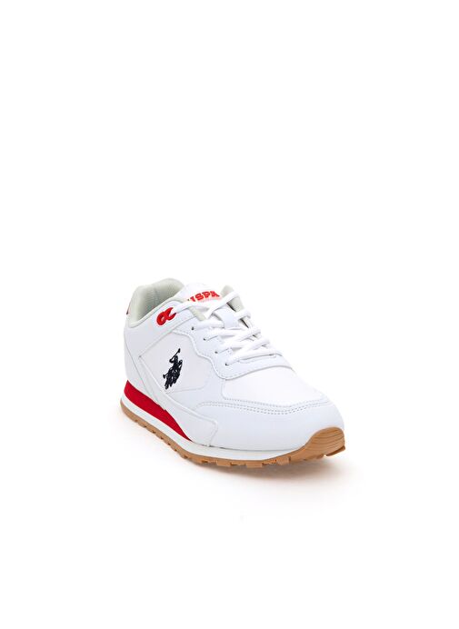 U.S. Polo Assn. Kadın Beyaz Spor Ayakkabı 50304876-VR013 - Görsel 4