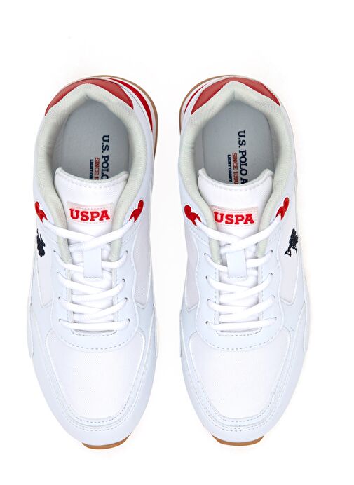 U.S. Polo Assn. Kadın Beyaz Spor Ayakkabı 50304876-VR013 - Görsel 7