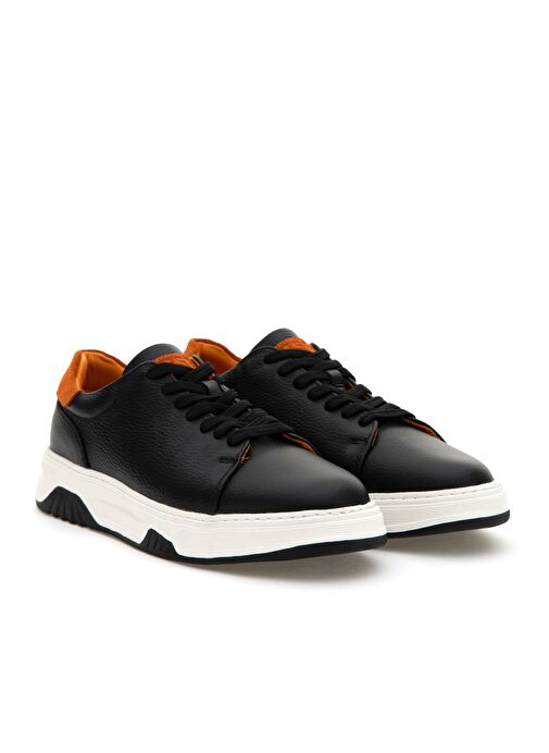 Erkek Siyah Spor Ayakkabı - Görsel 2