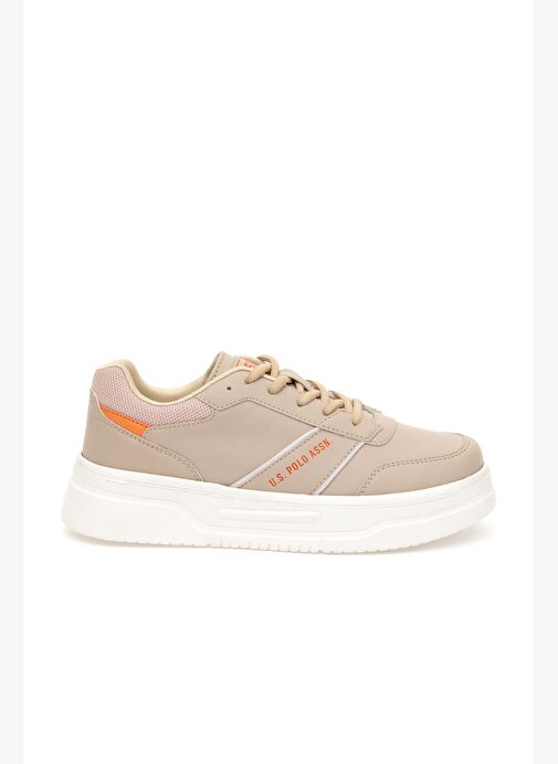 U.S. Polo Assn. Kadın Bej Spor Ayakkabı 50306257-VR011 - Görsel 3