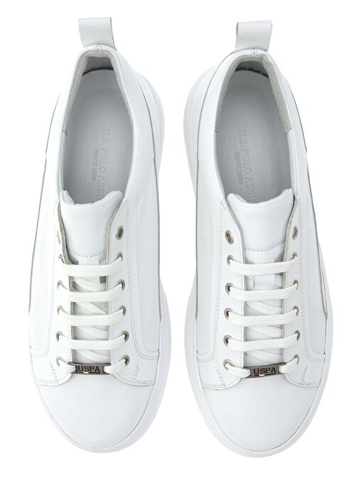 U.S. Polo Assn. Erkek Beyaz Casual Ayakkabı 50306272-VR013 - Görsel 7