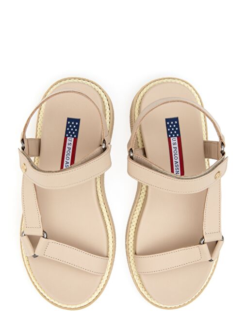 Kadın Bej Sandalet - Görsel 7