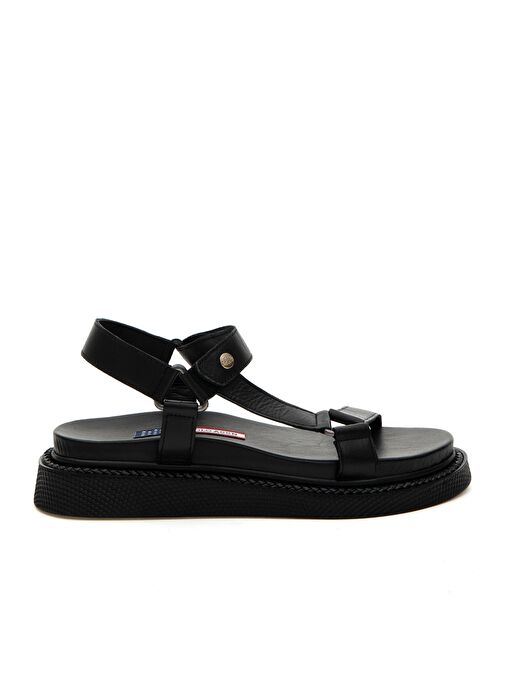 Kadın Siyah Sandalet - Görsel 3