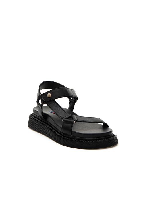 Kadın Siyah Sandalet - Görsel 4