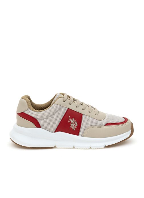 U.S. Polo Assn. Kadın Bej Spor Ayakkabı 50306275-VR011 - Görsel 3