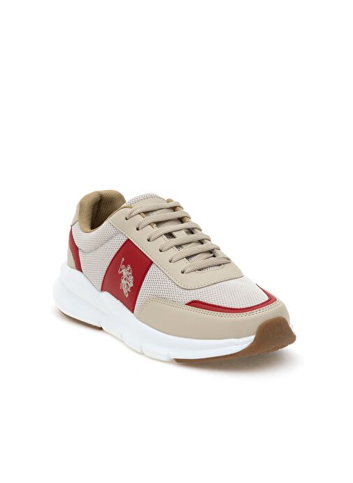 U.S. Polo Assn. Kadın Bej Spor Ayakkabı 50306275-VR011 - Görsel 4