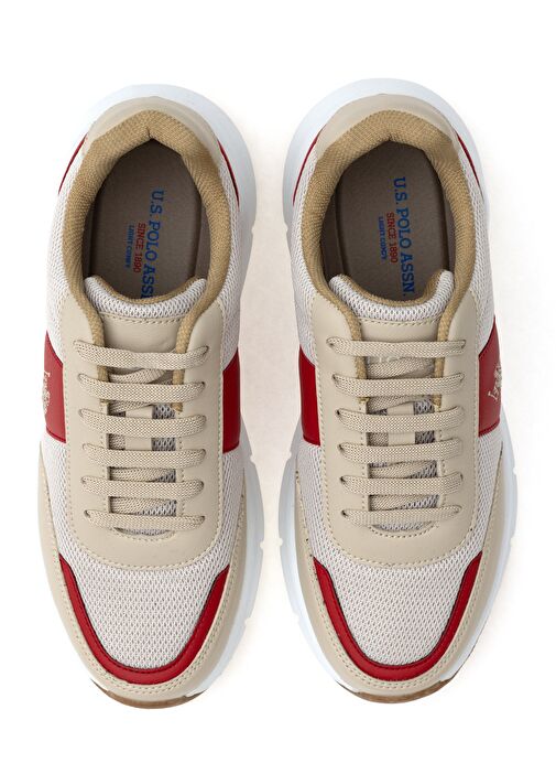 U.S. Polo Assn. Kadın Bej Spor Ayakkabı 50306275-VR011 - Görsel 7