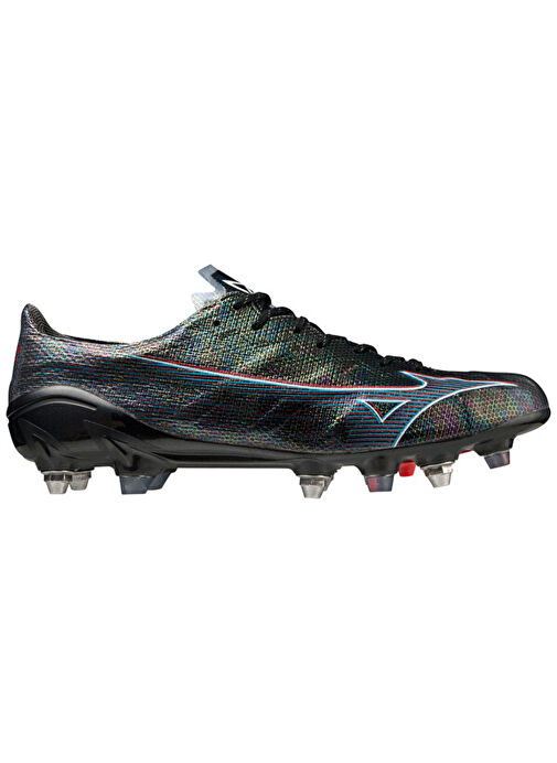 Mizuno Alpha Japan Mix Erkek Krampon Siyah - Görsel 7