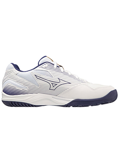 Cyclone Speed 4 Erkek Voleybol Ayakkabısı Beyaz/Lacivert - Görsel 3