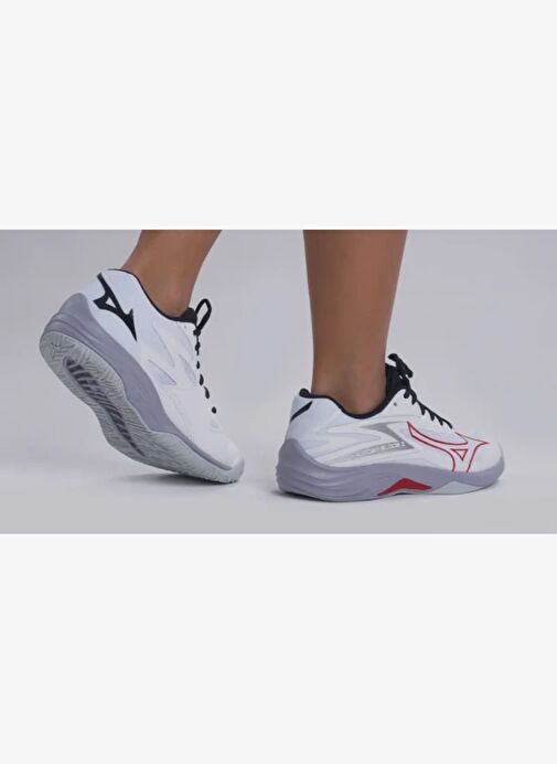 Thunder Blade Z Unisex Voleybol Ayakkabısı Beyaz / Gri - Görsel 6