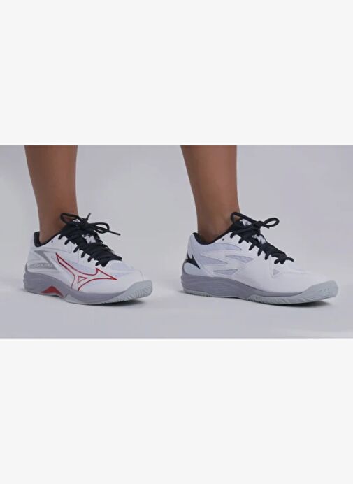 Thunder Blade Z Unisex Voleybol Ayakkabısı Beyaz / Gri - Görsel 5