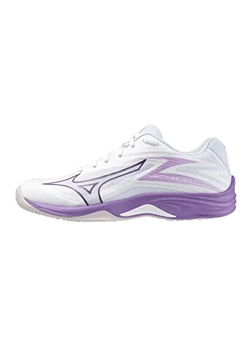 Lightning Star Z7 Jr Unisex Voleybol Ayakkabısı Beyaz / Lila - Görsel 2