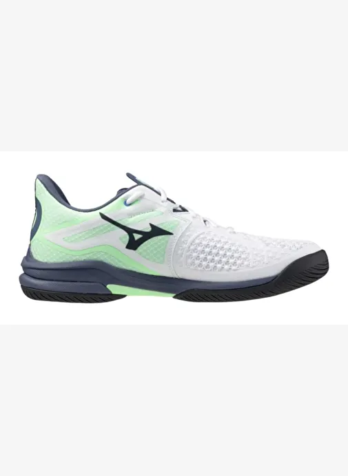 Wave Exceed Tour 6 AC Erkek Tenis Ayakkabısı Beyaz / Mavi - Görsel 4