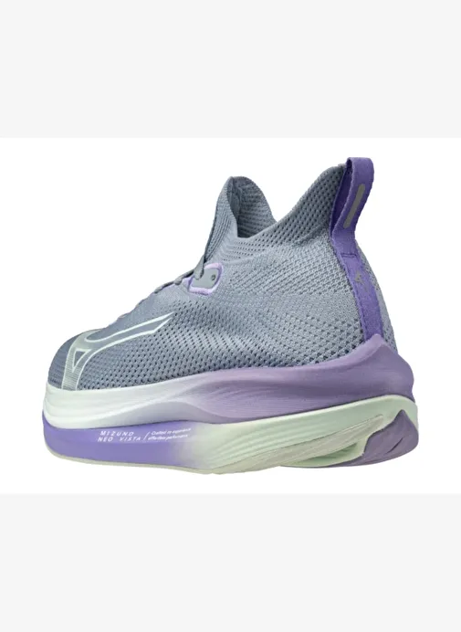 Mizuno Neo Vista Kadın Koşu Ayakkabısı Gri / Mavi - Görsel 9