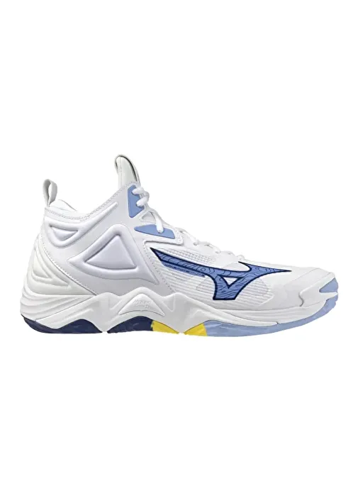 Wave Momentum 3 Mid Erkek Voleybol Ayakkabısı Beyaz - Görsel 7