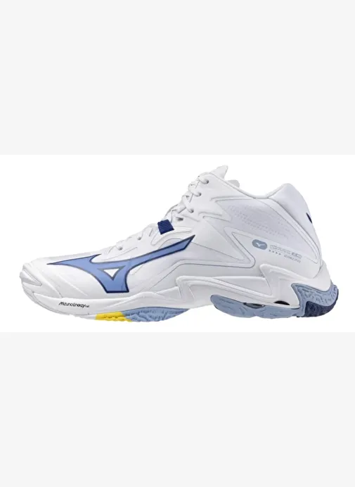 Wave Lightning Z8 MID Unisex Voleybol Ayakkabısı Beyaz / Mavi - Görsel 2