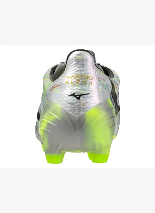 Mizuno Alpha 2 Elite Erkek Krampon Beyaz / Sarı - Görsel 6