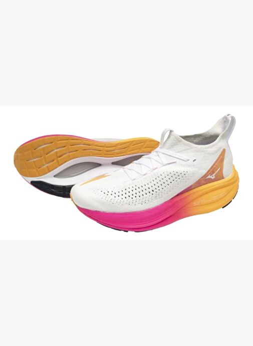 Mizuno Neo Vista 2 Unisex Koşu Ayakkabısı Beyaz / Çok Renkli - Görsel 7