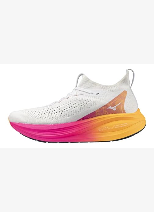 Mizuno Neo Vista 2 Unisex Koşu Ayakkabısı Beyaz / Çok Renkli - Görsel 2