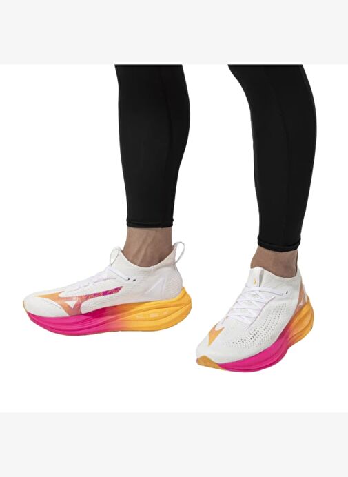 Mizuno Neo Vista 2 Unisex Koşu Ayakkabısı Beyaz / Çok Renkli - Görsel 6