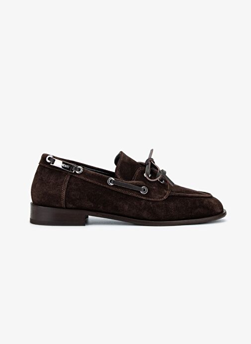 Valmenti Kadın Hakiki Deri Kahverengi Casual Ayakkabı - Görsel 2