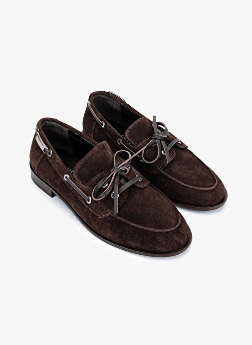 Valmenti Kadın Hakiki Deri Kahverengi Casual Ayakkabı - Görsel 3