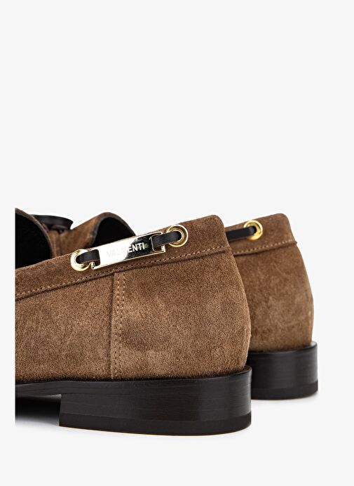 Valmenti Kadın Hakiki Deri Tütün Casual Ayakkabı - Görsel 6