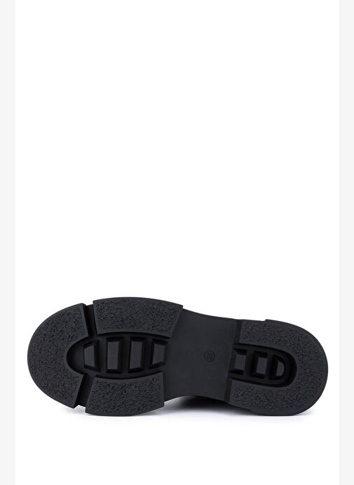 Tamer Tanca Kadın Siyah Süet Casual Bot - Görsel 5