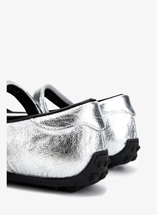 Valmenti Kadın Hakiki Deri Siyah Süet Casual Ayakkabı - Görsel 6