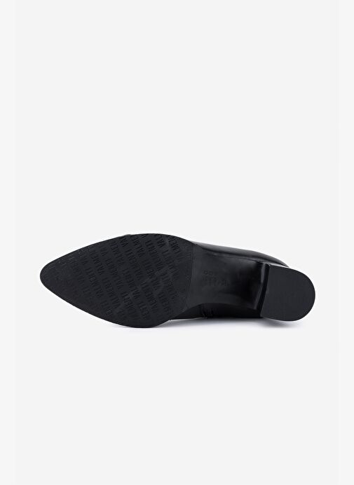 Valmenti Kadın Hakiki Deri Siyah Topuklu Bot - Görsel 5