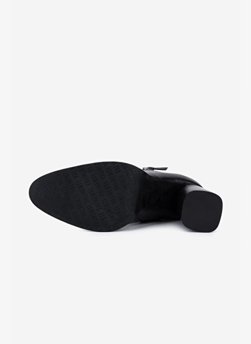 Valmenti Kadın Hakiki Deri Siyah Topuklu Bot - Görsel 5