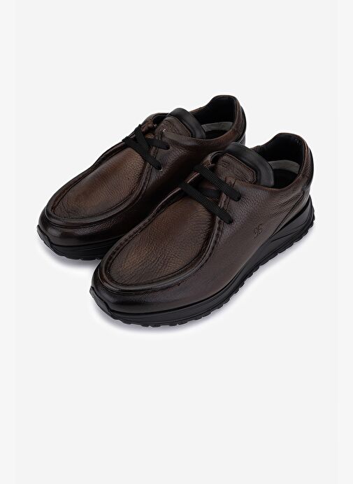 Fabi Erkek Hakiki Deri Kahverengi Casual Ayakkabı - Görsel 6