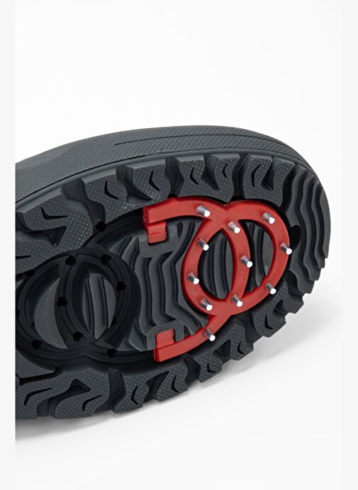 Effetre Kadın Deri & Tekstil Siyah Kar Botu - Görsel 7