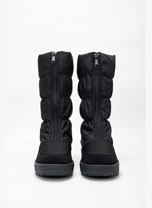 Effetre Kadın Kumaş Siyah Kar Botu - Görsel 5