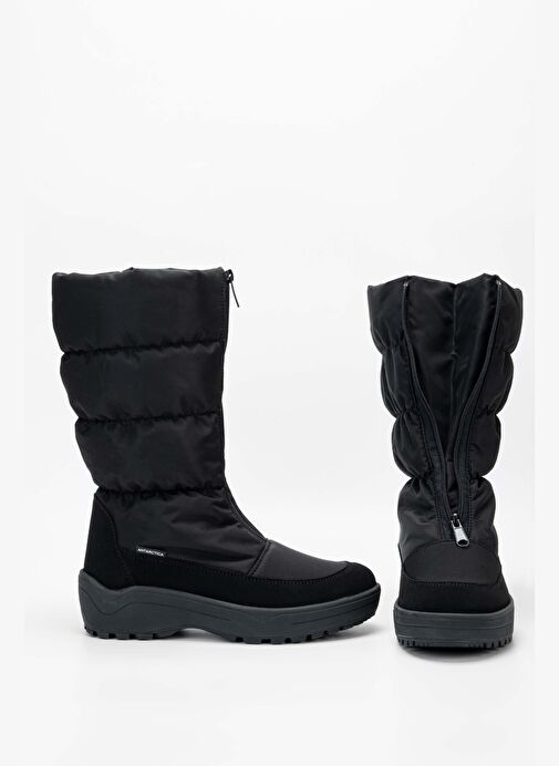 Effetre Kadın Kumaş Siyah Kar Botu - Görsel 6