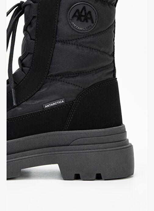 Effetre Kadın Deri & Tekstil Siyah Kar Botu - Görsel 5